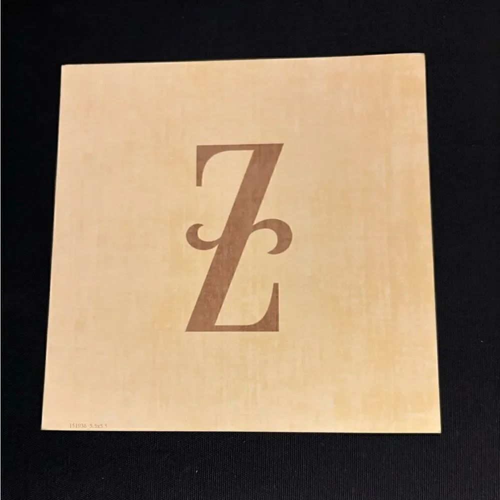 5.5” NEW! “Z” Square Monogram Letter Print Ready to be Framed Print Only